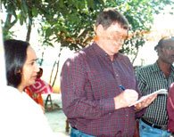WFP Country Director Visited